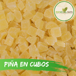 Piña en Cubos – Esencial Nuts