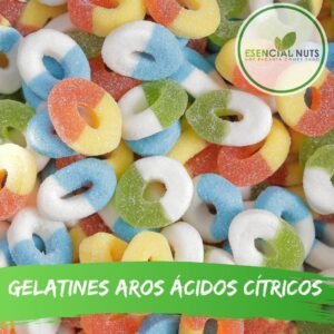 Gelatines aros ácidos cítricos