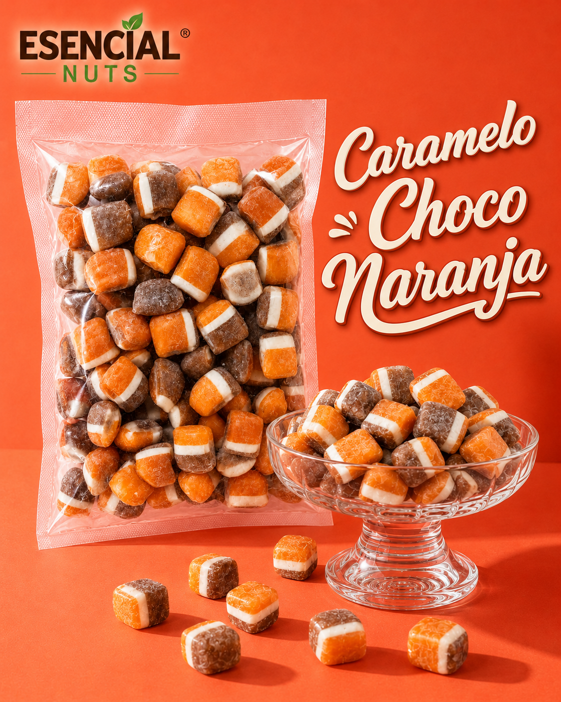 Caramelo Choco Naranaja